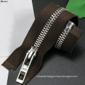 handbag plating color recycle coat metal zipper factory